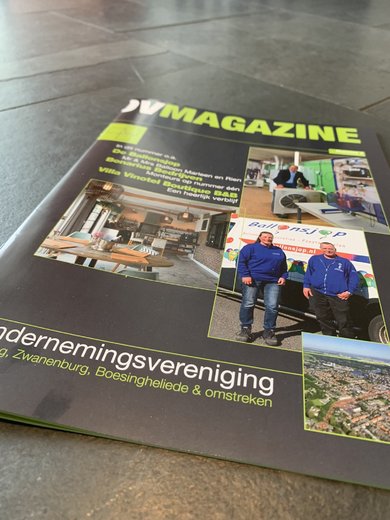 Nieuw magazine Ondernemingsvereniging!